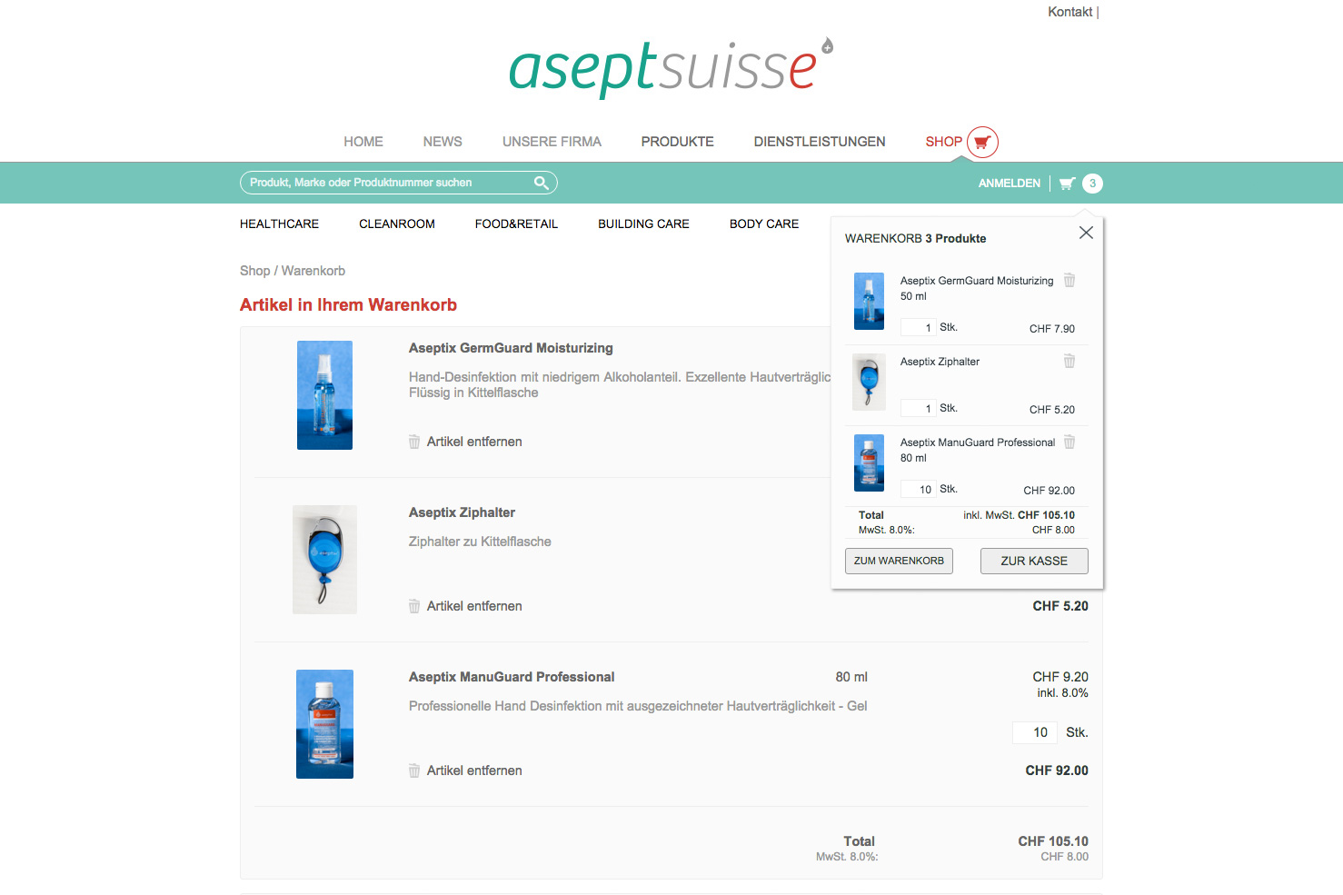 Bild 5 vom AseptSuisse Webseite