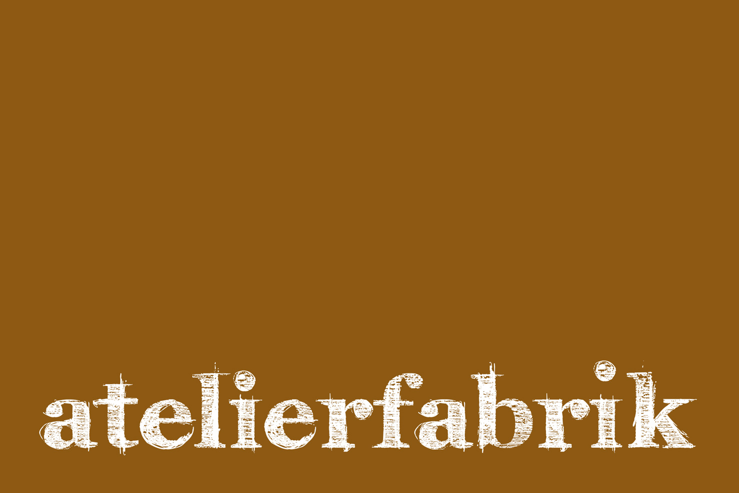 Bild 1 vom Atelierfabrik Logoentwicklung