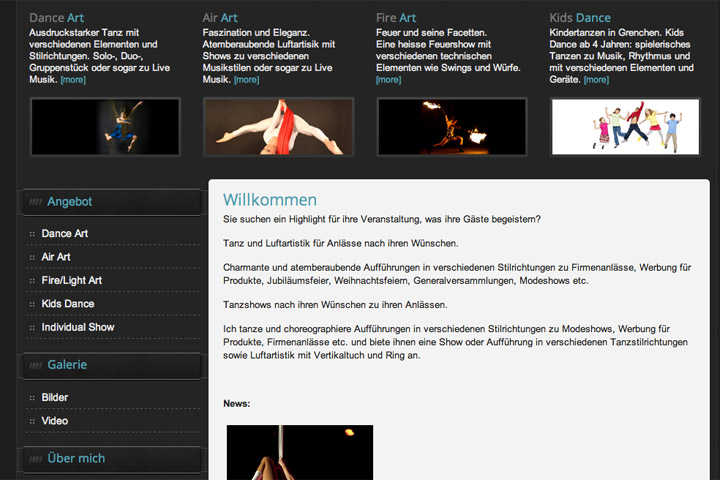 Bild 2 vom Corinne Cueni Webseite