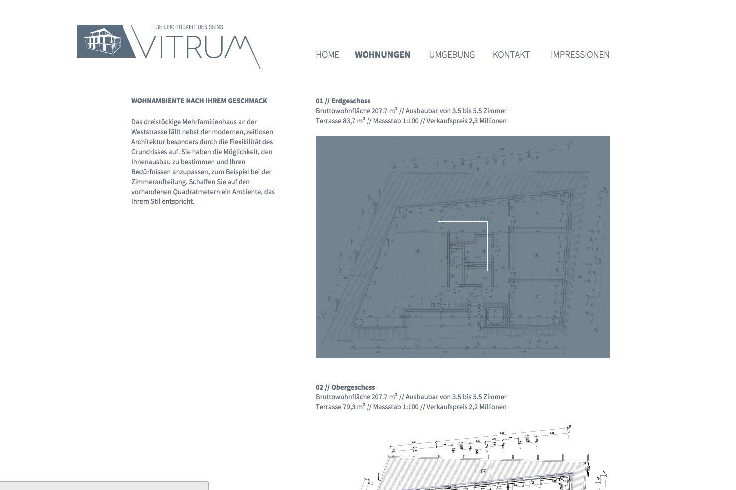 Bild 2 vom Vitrum Webseite